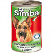 Simba Dog консервы для собак кусочки мяса