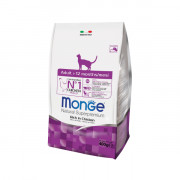 Monge Cat корм для взрослых кошек курица