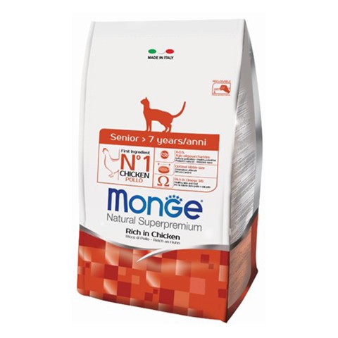 Monge Cat корм для пожилых кошек