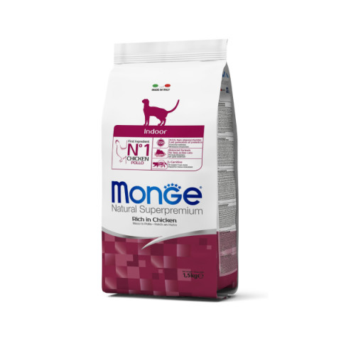 Monge Cat Indoor корм для домашних кошек