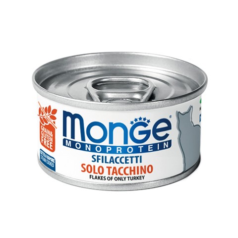 Monge Cat Monoprotein хлопья для кошек из индейки