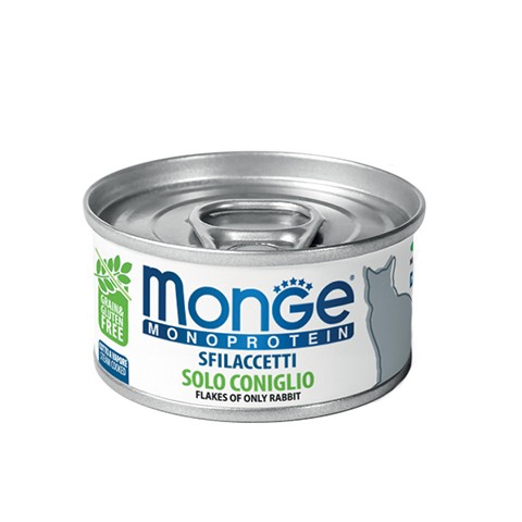 Monge Cat Monoprotein хлопья для кошек из кролика
