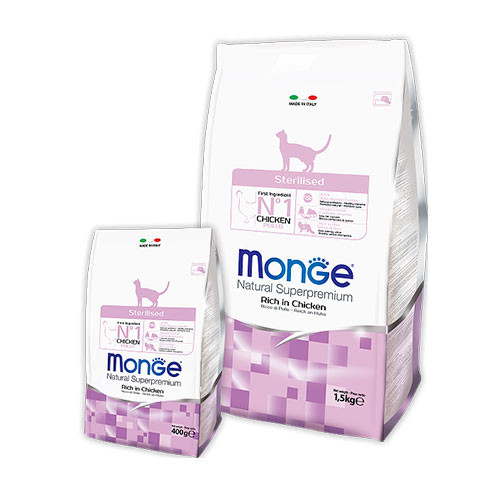 Monge Cat Sterilized корм для стерилизованных кошек