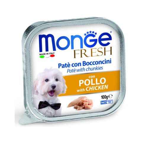Monge Dog Fresh консервы для собак курица