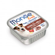 Monge Dog Fruit консервы для собак ягненок с яблоком