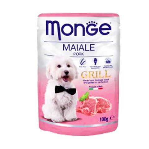 Monge Dog Grill Pouch паучи для собак свинина