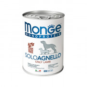 Monge Dog Monoproteico Solo консервы для собак паштет из ягненка