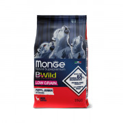 Monge Dog BWild LOW GRAIN Puppy & junior низкозерновой корм из мяса оленя для щенков всех пород