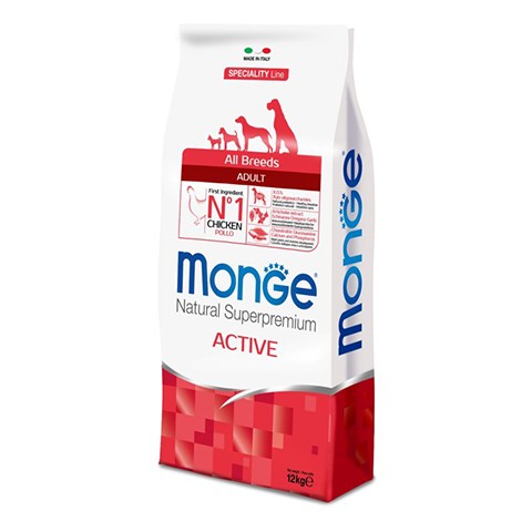 Monge Dog Speciality Active корм для активных собак с курицей