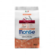 Monge Dog Speciality Mini корм для взрослых собак мелких  пород лосось с рисом