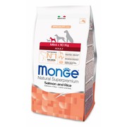 Monge Dog Speciality Mini корм для взрослых собак мелких  пород лосось с рисом
