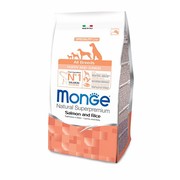 Monge Dog Speciality Puppy&Junior корм для щенков всех пород лосось с рисом