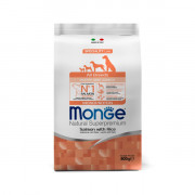 Monge Dog Speciality Puppy&Junior корм для щенков всех пород лосось с рисом