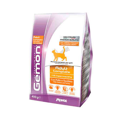 Gemon Cat корм для кошек курица, индейка