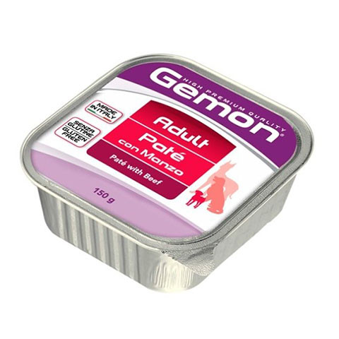 Gemon Dog консервы для собак паштет говядина