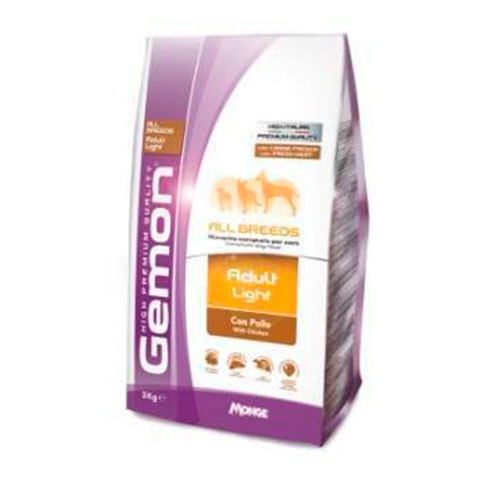 Gemon Dog Light низкокалорийный корм для взрослых собак всех пород