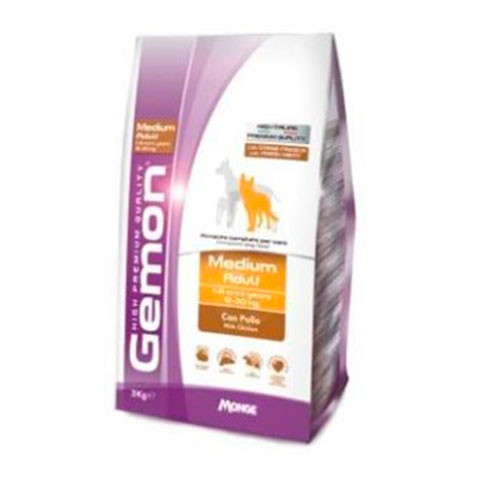 Gemon Dog Medium корм для взрослых собак средних пород с курицей