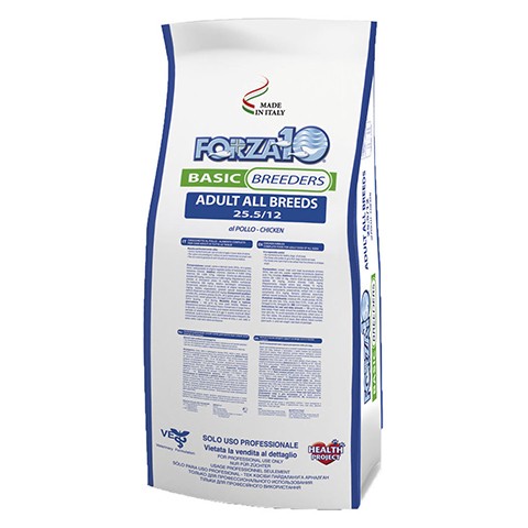 Корм сухой Forza 10 Basic Breeders для взрослых собак всех пород из курицы - 20 кг