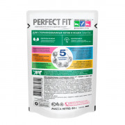 PERFECT FIT корм консервированный для стерилизованных кошек с говядиной в соусе