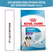 Royal Canin Giant Puppy Корм сухой для щенков очень крупных размеров до 8 месяцев