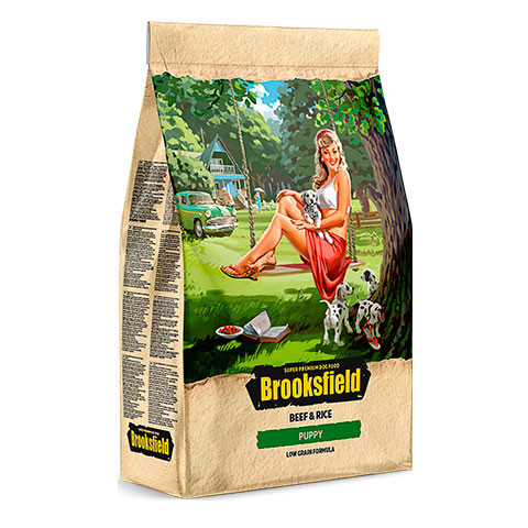 BROOKSFIELD Puppy сухой корм для щенков говядина и рис