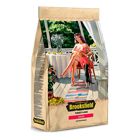 BROOKSFIELD Adult Cat Indoor Turkey сухой корм для взрослых кошек Индейка и рис
