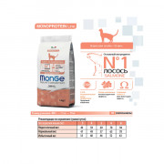 Monge Cat Adult Salmon корм  сухой для взрослых кошек с лососем