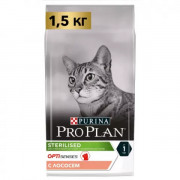 Сухой корм PRO PLAN Sterilised VITAL FUNCTIONS для взрослых стерилизованных кошек для поддержания функций почек, мозга и иммунитета, с высоким содержанием лосося