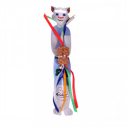 Грызлик АМ игрушка-дразнилка для кошек пробка с веревками