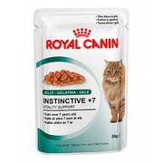 Royal Canin Instinctive 7+ консервы для кошек, пауч (кусочки в желе)