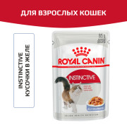 Royal Canin Instinctive консервы для кошек, пауч (кусочки в желе)