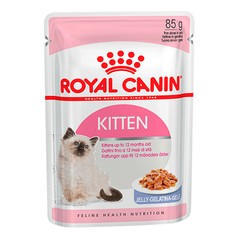 Royal Canin Kitten Instinctive консервы для котят, пауч (кусочки в желе)