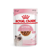 Royal Canin Kitten Корм консервированный специально для котят в период второй фазы роста до 12 месяцев, соус