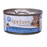 APPLAWS Cat Tuna and Crab консервы для кошек с тунцом и крабовым мясом