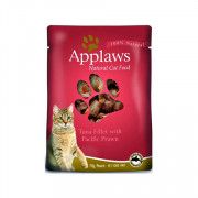 APPLAWS Cat Tuna and Pacifc Prawn pouch консервы для кошек с тунцом и королевскими креветками