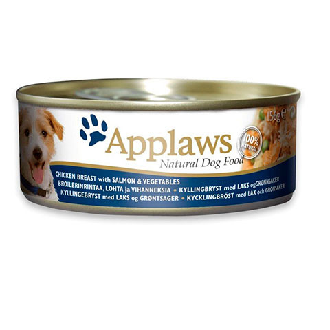 APPLAWS Dog Tin Chicken Salmon with Vegetables консервы для собак с курицей лососем и овощами