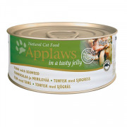 APPLAWS Jelly Tuna and Seaweed консервы для кошек с тунцом иморской капустой