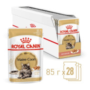Royal Canin Maine Coon Adult консервы для кошек породы мейн-кун, пауч