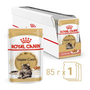 Royal Canin Maine Coon Adult консервы для кошек породы мейн-кун, пауч