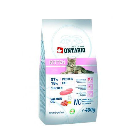ONTARIO корм сухой для котят с курицей