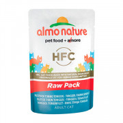 ALMO CLASSIC Raw Pack консервы для кошек 75% мяса филе тонгольского тунца