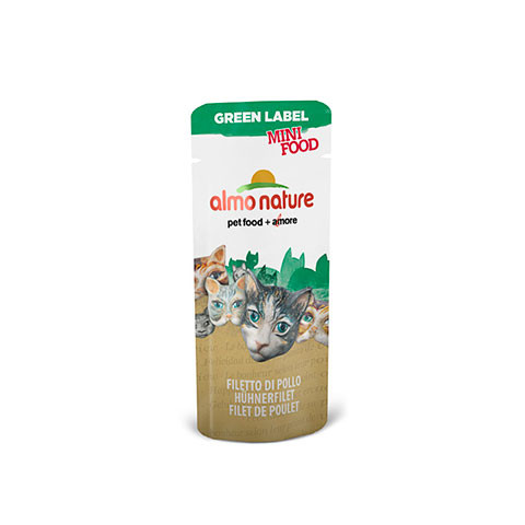 ALMO NATURE лакомство для кошек куриное филе 99% мяса