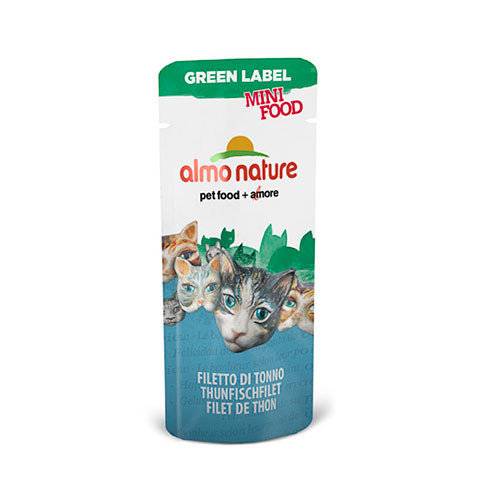 ALMO NATURE лакомство для кошек филе тунца 99% мяса