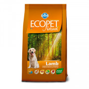 FARMINA Ecopet Natural Lamb корм сухой для взрослых собак, ягненок