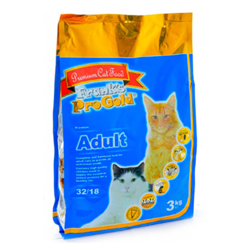 Frank's ProGold Adult 32/18 корм сухой для кошек курица