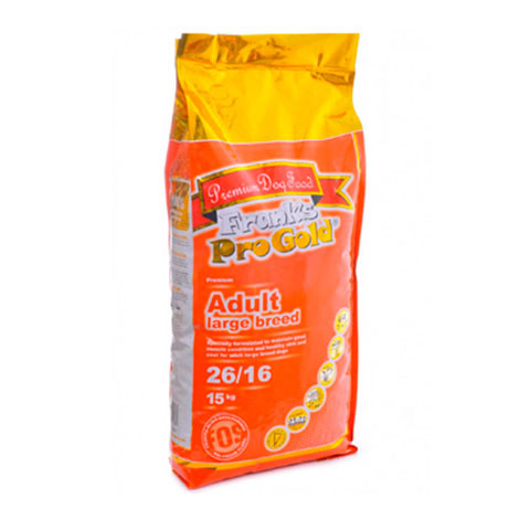 Frank's ProGold Adult Large Breed 26/16 корм сухой для собак крупных пород курица