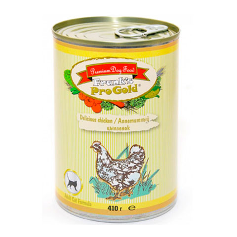Frank's ProGold Delicious chicken Adult Cat Recipe корм консервированный для кошек аппетитный цыпленок