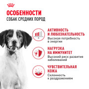 Royal Canin Medium Adult Корм сухой для взрослых собак средних размеров от 12 месяцев