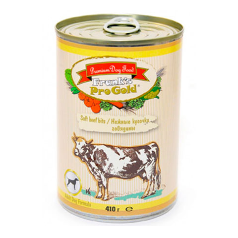 Frank's ProGold Soft beef bits Adult Dog Recipe корм консервированный для собак нежные кусочки говядины