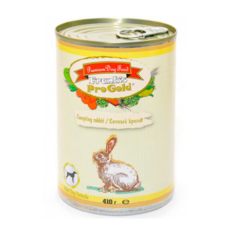Frank's ProGold Tempting rabbit Adult Dog Recipe корм консервированный для собак сочный кролик